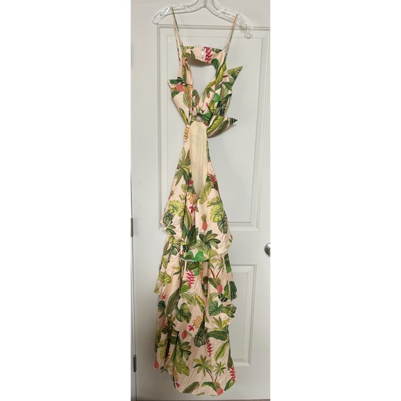Farm Rio Sand Fruit Maxi Dress - Size L - Picture 5 of 7